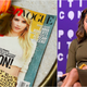 2015 Teen Vogue cover (Jamie McCarthy/Getty Images for Teen Vogue); Alexi McCammond speaking at Politicon 2019 (Jason Kempin/Getty Images for Politicon)